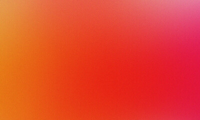 Obraz premium A captivating gradient background showcasing a seamless blend of warm orange and red hues, transitioning into a vibrant pink, creating a visually appealing and modern aesthetic