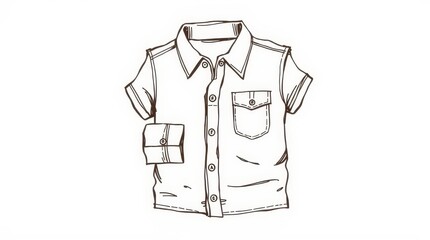 vector illustration of a shirt