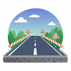 Fototapeta premium Construction worker overseeing an excavator on a site, highlighting industrial development and project management