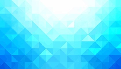 Obraz premium Abstract Blue Geometric Triangle Background.