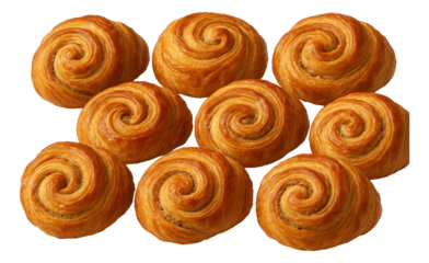 Ceramic mixing bowl with wooden spoon resting inside, surrounded by scattered flour on a wooden counter