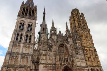 Fototapeta premium Cathedral Notre Dame of Rouen in France