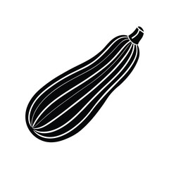 Zucchini Icon Flat Style