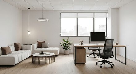 Modern Office Interior. (1)