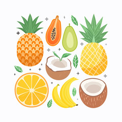 Green Energy Island Concept Sustainable Living with Wind Turbines, Solar Panels, and Electric Car in a Clean Environment Illustration