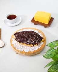 Assorted bakery bread with unique crocodile shaped bread roll
