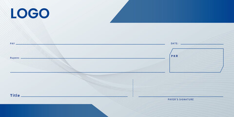 Prize Checque illustrator Vector Design 