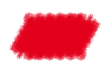 Red Watercolor Transparent PNG Overlay