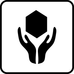 Art & Illuset of fragile package icons on transparent background, Keep dry packaging sign,Fragile, this way up, keep dry, recycle steel symbols, Upward icon illustration, stration Fragile box, cargo 