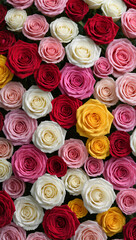 Fototapeta premium colorful flower background