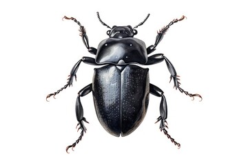 Beetle animal insect black.