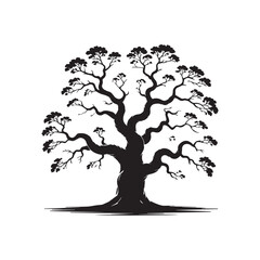 tree silhouette vector