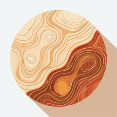 Motif graphique de veinage bois clair minimaliste