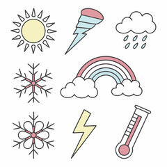 weather icons set