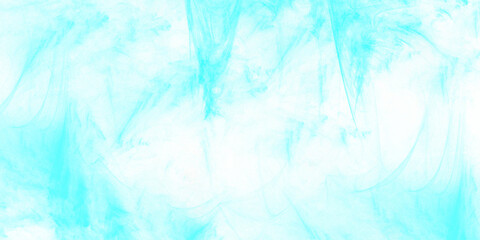 Ice blue background banner texture . blue sky background and white blurry, clear, and puffy clouds Smooth frozen ice texture with soft focus and abstract cool blue winter background for design