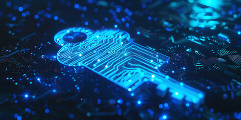 Digital key unlocking secure access to future technology