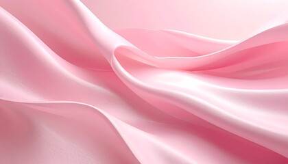 Soft Pink Satin Fabric Texture.