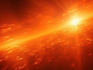 Luxurious Abstract orange waves background with smooth lines