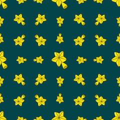 Christmas tree decoration star pattern 