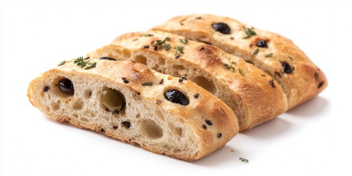 A delightful combination of whole grain bread with feta cheese, drizzled with olive oil. This appetizer is both healthy and delicious. - Powered by Adobe