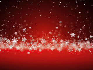 Incredible Winter background with snowflakes on top