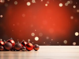 Luxurious Front view small xmas toys small gifts on blue background