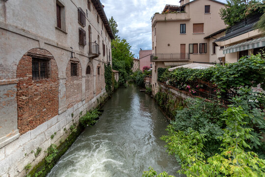 Early morning in Portogruaro, Italy