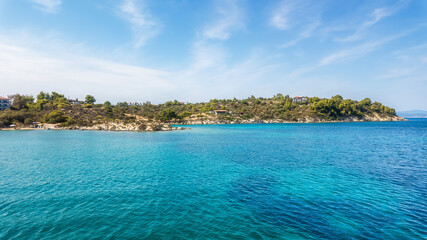 Tropical Paradise: Sunny Summer Beach and Lagoon