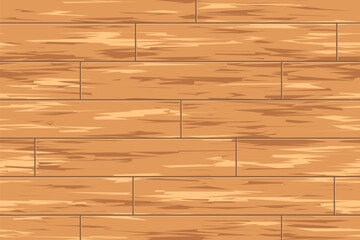 wooden floor background,  top view- vector illustration