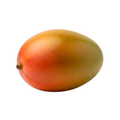 Ripe Mango Fruit on White Background