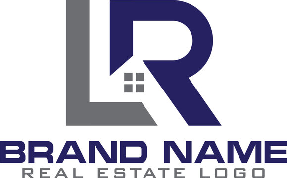 Letter LR logo design for download