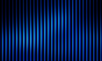 Obraz premium Enigmatic Blue Curtains: A Mesmerizing Display of Vertical Light Streaks Blending Dark Shadows and Electric Blue Glow, Creating a Futuristic, Minimalistic, and Hypnotic Atmosphere with a Sense of Dept