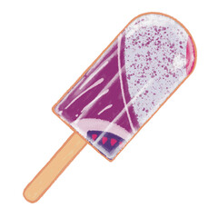 ice cream on a stick
