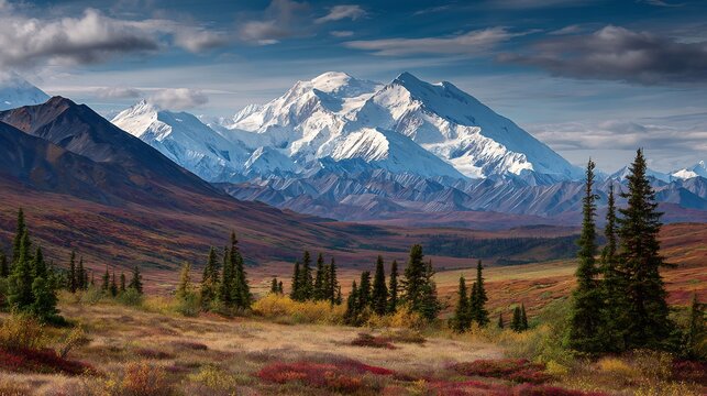 Explore the breathtaking alaska range scenic mountain landscape photography and travel destinations outdoors