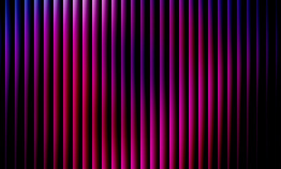 Mystical Purple Light Waves: An Abstract Vertical Design Featuring Glowing Purple Lines Fading Into Deep Black, Creating a Sense of Energy, Rhythm, and Depth. This Futuristic and Minimalist Artwork Ev