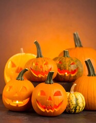 Halloween Jack-o'-lanterns