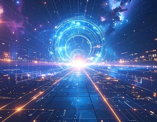 Futuristic Technological Pathway.