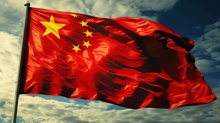 National Day background pictures capture the essence of patriotism and celebration, showcasing vivid red flags waving proudly against clear blue skies, intricate flower arrangements lining city street