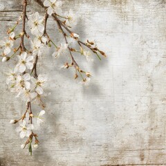 light and airy springtime background in wood texture