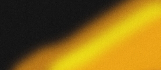 black gold grainy gradient background, abstract noisy texture poster banner header cover design