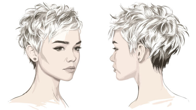 Chic Platinum Silver Pixie Cut with Short Textured Layers for Modern Styling