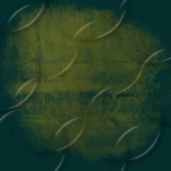 Rustic Green and Mustard Grunge Texture Background