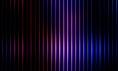 Blue and Purple Vertical Stripes Background – Neon Gradient Curtain Texture, Modern Abstract Backdrop, Seamless High-Resolution Striped Wallpaper, Cinematic Blue-Purple Bars Design for Websites, Prese