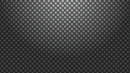 Dark gray diamond pattern background with a subtle light effect