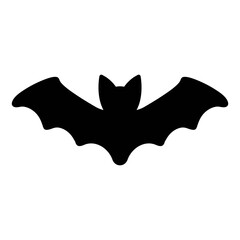 An illustration depicting a black icon of Halloween scary holiday attributes on a white background