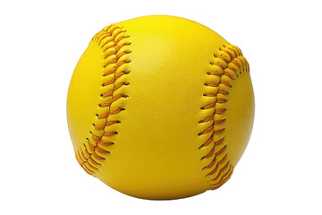 Shiny Yellow Softball