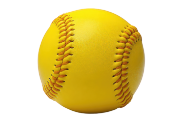 Shiny Yellow Softball