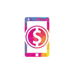 Mobile Pay Logo Template Design. 