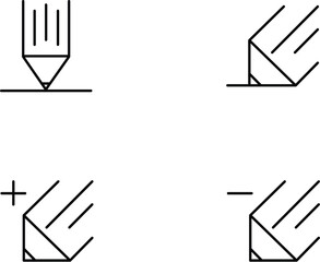 Drawing and Writing Symbol Set - Web UI Kit