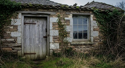 Old Stone Cottage Exterior.